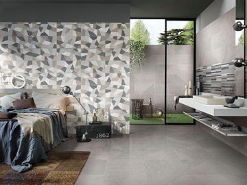 Porcelanato vitrificado modelo Fabric