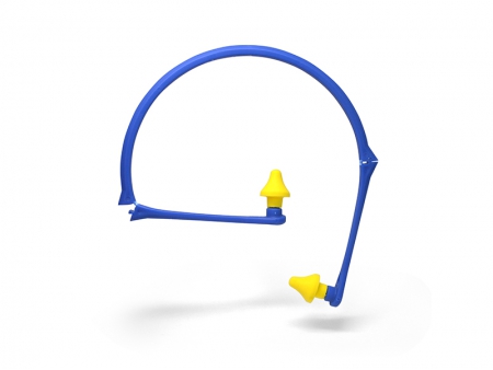 Tapón de oído plegable con banda de sujeción EC-4109