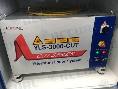 Máquina de corte de acero inoxidable CNC por láser de fibra IPG 4KW