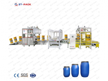 Línea de llenado de aceite lubricante 50L-300L