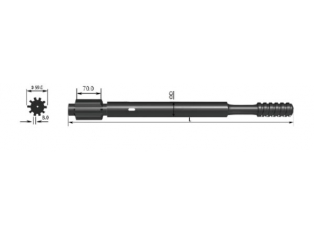 Adaptador de Culata para Martillo en Cabeza