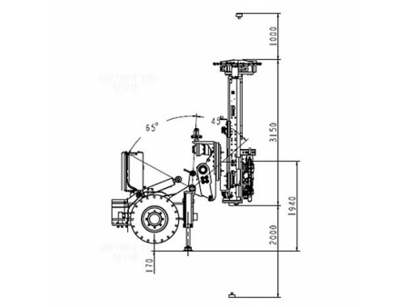 Jumbo Hidráulico de Perforación CYTC76  (para Minería de Producción)