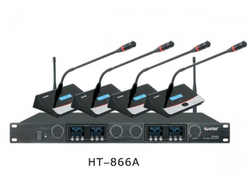 Sistema de micrófono de conferencia inalámbrico UHF