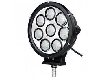 Luz de conducción LED B0104, negro mate