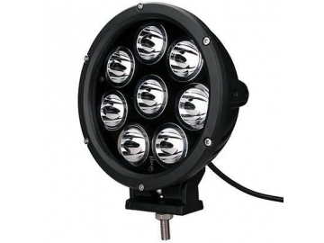 Luz de conducción LED B0104, negro mate