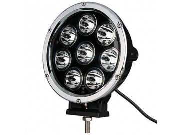 Luz de conducción LED B0104, negro mate