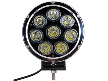 Luz de conducción LED B0104, negro mate