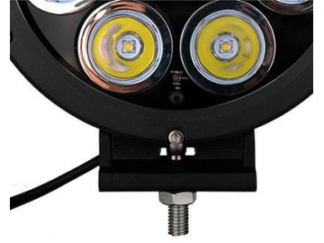 Luz de conducción LED B0104, negro mate