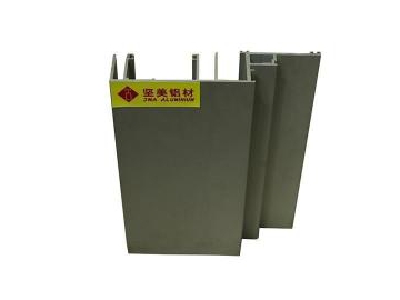Perfiles de aluminio extruido para muros cortina