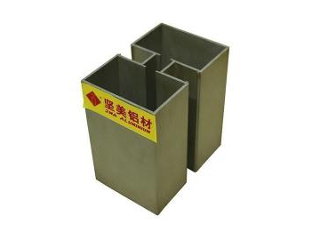 Perfiles de aluminio extruido para muros cortina