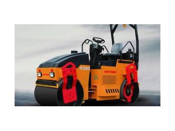 Compactadora vibratoria hidráulica de un solo cilindro KS142D