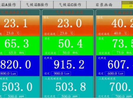 Cámara de simulación climática