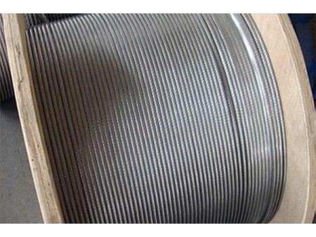 Cable de acero inoxidable para ferrocarril eléctrico