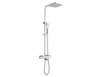 Grifo termostático de ducha – válvula termostática – montaje en pared, anti – escaldaduras GR-LY-44C