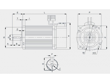 Servomotor de corriente alterna serie 60