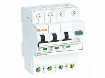 Disyuntor de corriente residual electromagnético RCBO DABL-40 6kA 10kA