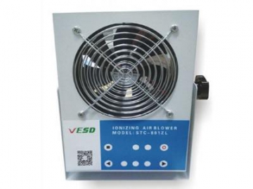 Ventilador eliminador de estática autolimpiante DC/ Ionizador de carga estática ESD