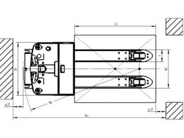 Transpaletas eléctricas 2000-3000kg XPA