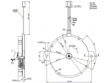 Motor radial de 63mm y 1,8°