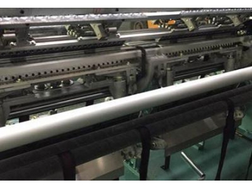 Máquina de tejido de punto Jacquard dos agujas, máquina de tejer cinta de malla, HCRJ8-2-56