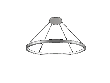Perfil aluminio para luz LED redonda  AS3535-15N360