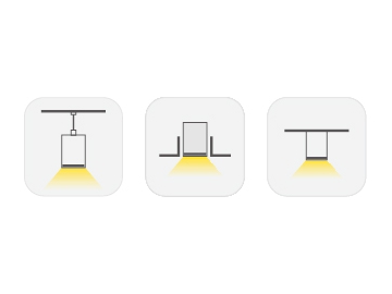 Perfil aluminio para Tira LED lineal  LS12335