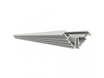 Perfiles de aluminio para aplique de luz neón esquinero  LG4747