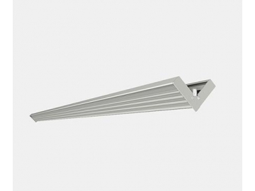 Perfiles de aluminio para aplique de luz neón esquinero  LG4747