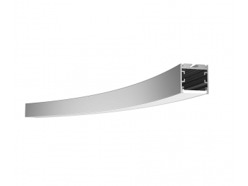 Perfiles de aluminio para aplique de luz LED curvo de techo  AS3535-15A45/15A90