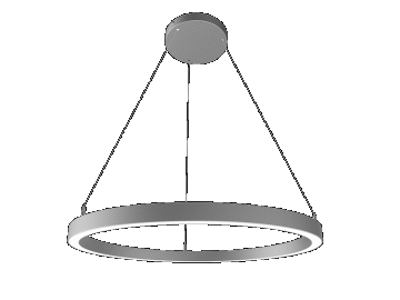 Perfil aluminio para luz LED redonda  AS3535-15A360