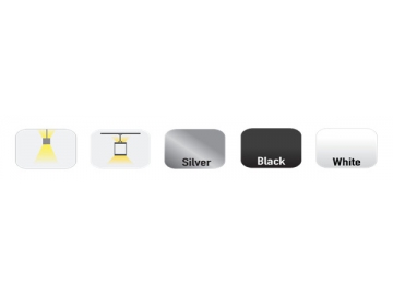 Perfil de aluminio para tira LED  LH70DP