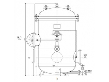 Filtro fino de aceite lubricante