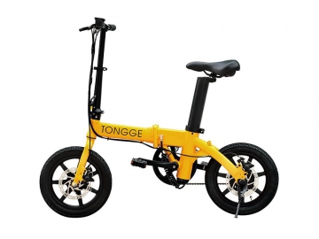 Bicicleta eléctrica plegable compacta TG-Q001