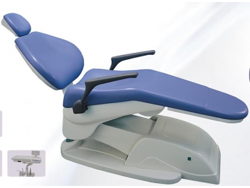 Unidad dental A800  (sillón dental eléctrico, pieza de mano, micromotor CC, luz LED)