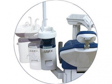 Unidad dental A3000  (sillón dental, pieza de mano, monitor de paciente, luz LED)