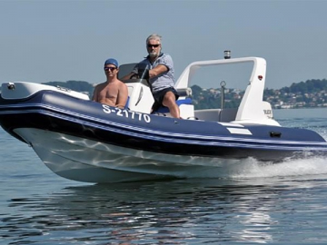 Bote inflable de casco rígido de 5.2m