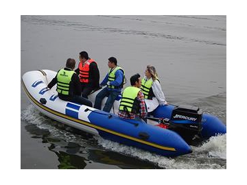 Bote inflable rígido 5.2m de cubierta abierta