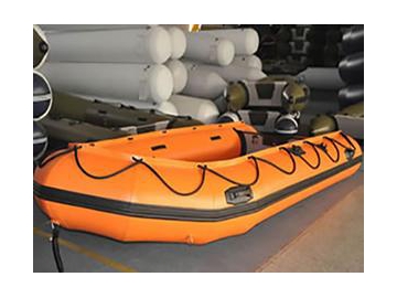 Bote inflable a motor