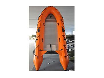 Bote inflable a motor