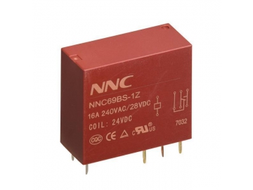 Mini relé electromagnético sellado NNC69B-1Z