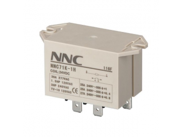 Relé electromagnético de potencia NNC71K (1H-2H)