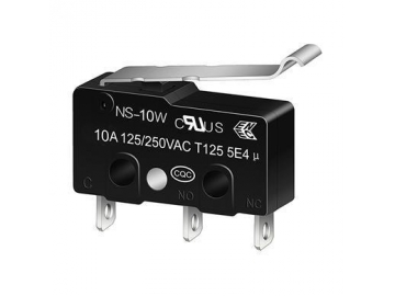 Micro interruptor con palanca arco NS-5W/10W