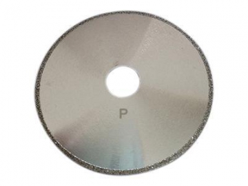 Disco de corte de diamante electrogalvanizado con borde continuo