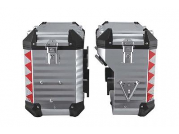 Alforjas de aluminio y cajas superiores personalizadas (Para motocicletas marca KTM)