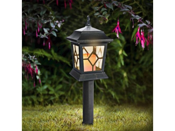 Luz solar LED decorativa para caminos KT130PC
