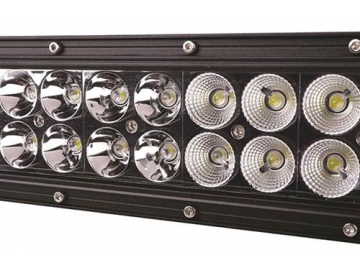 Barra de LEDs Epistar doble fila 3W