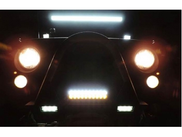 Barra de LEDs Epistar doble fila 3W