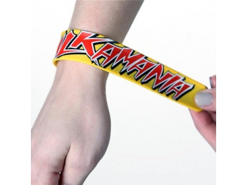 Pulsera slap de silicona