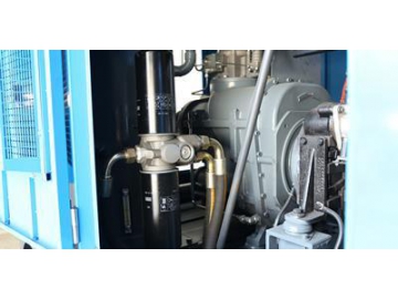 Compresor de aire de tornillo rotativo a diesel