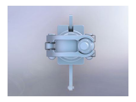 Abrazadera de ángulo recto para andamios multidireccionales